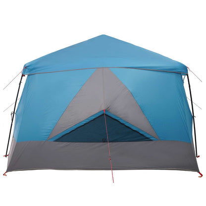 Gezinstent met regenzeil waterdicht 9-persoons Blauw