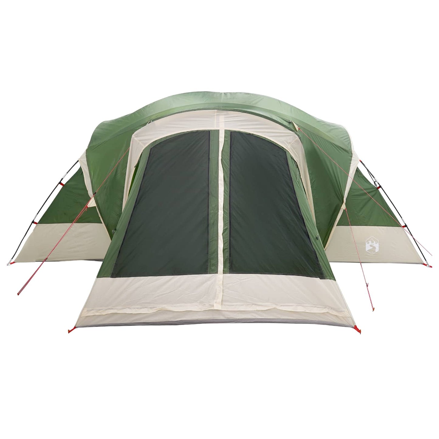 Trekkingtent met waterdichte regenfly 10-persoons Groen