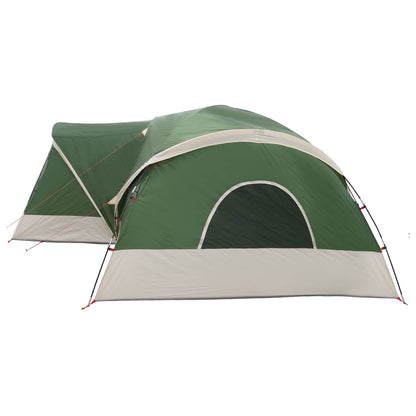 Trekkingtent met waterdichte regenfly 10-persoons Groen