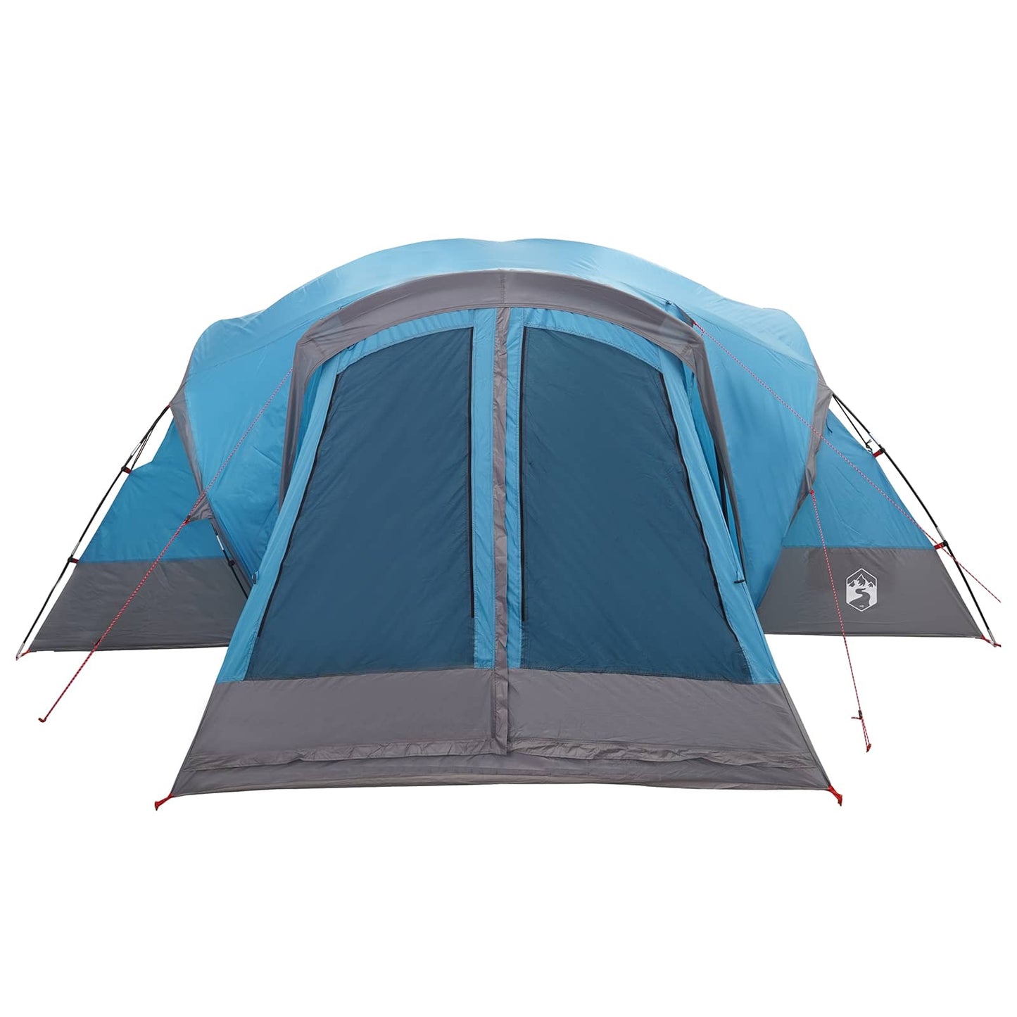 Trekkingtent met waterdichte regenfly 10-persoons Blauw