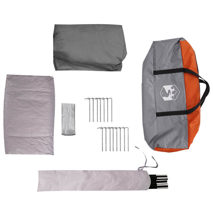 Trekkingtent met waterdichte regenfly 10-persoons