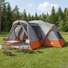 Trekkingtent met waterdichte regenfly 10-persoons
