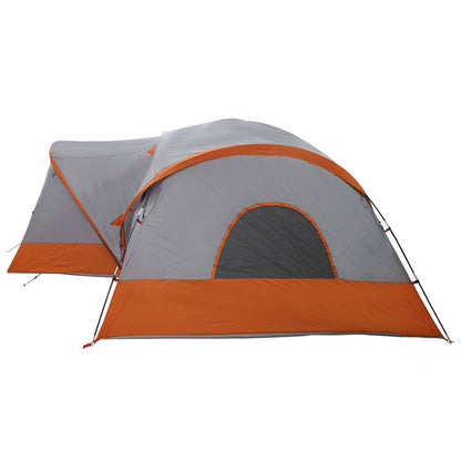 Trekkingtent met waterdichte regenfly 10-persoons