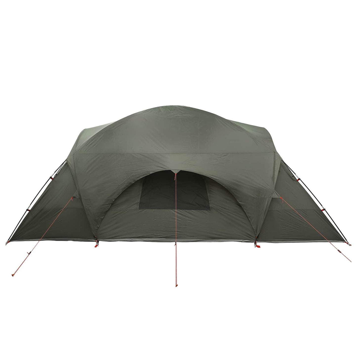 Trekkingtent met waterdichte regenfly 10-persoons Legergroen