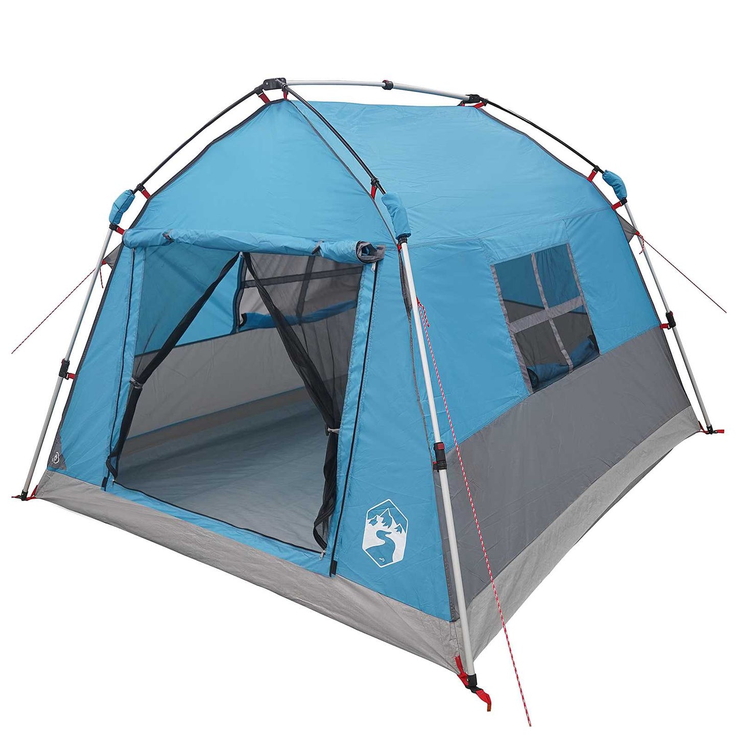 Instant Tent Water-resistant 2-persoons Blauw