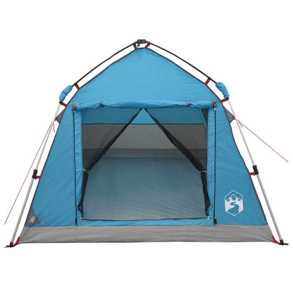 Instant Tent Water-resistant 2-persoons Blauw