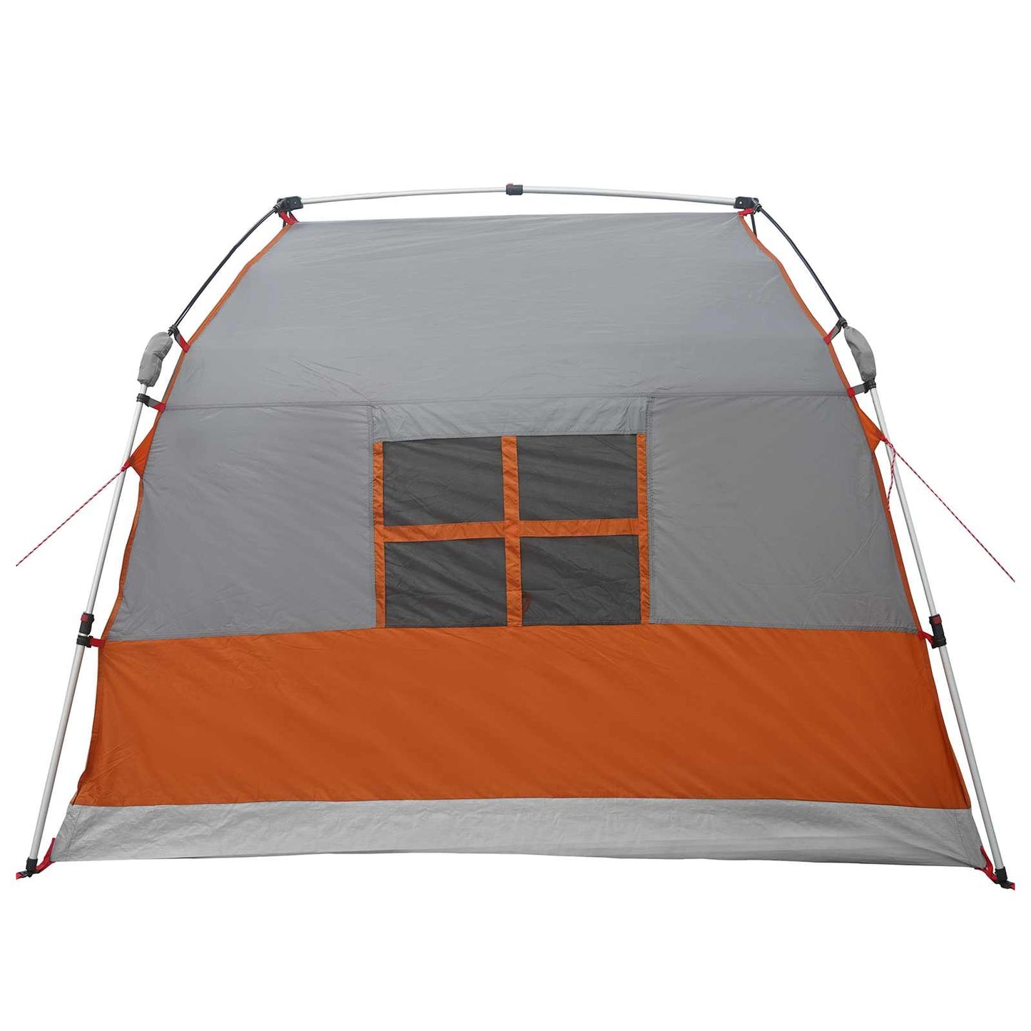 Instant Tent Water-resistant 2-persoons Grijs en Oranje