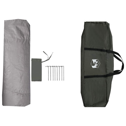 Instant Tent Water-resistant 2-persoons Legergroen