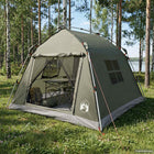 Instant Tent Water-resistant 2-persoons Legergroen