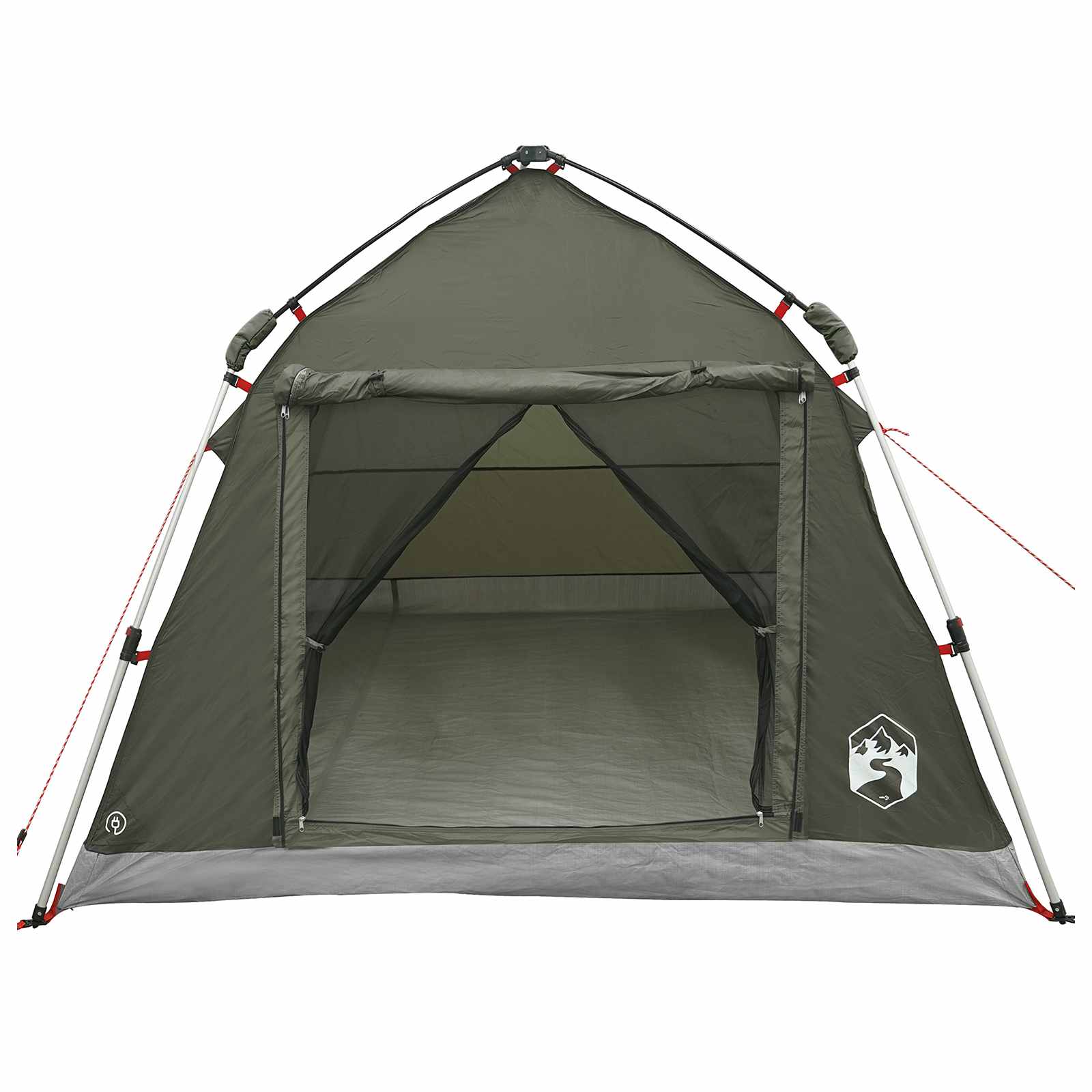 Instant Tent Water-resistant 2-persoons Legergroen