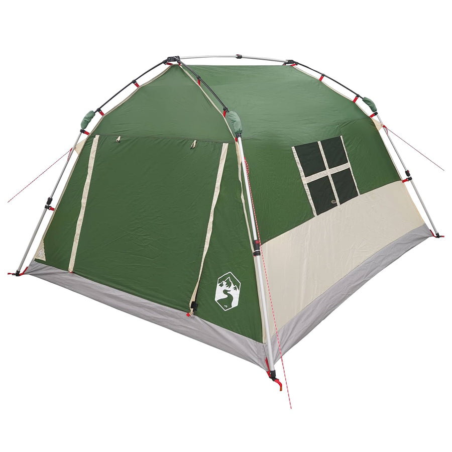 Instant Tent Water-resistant 3-persoons 3-persoons Groen