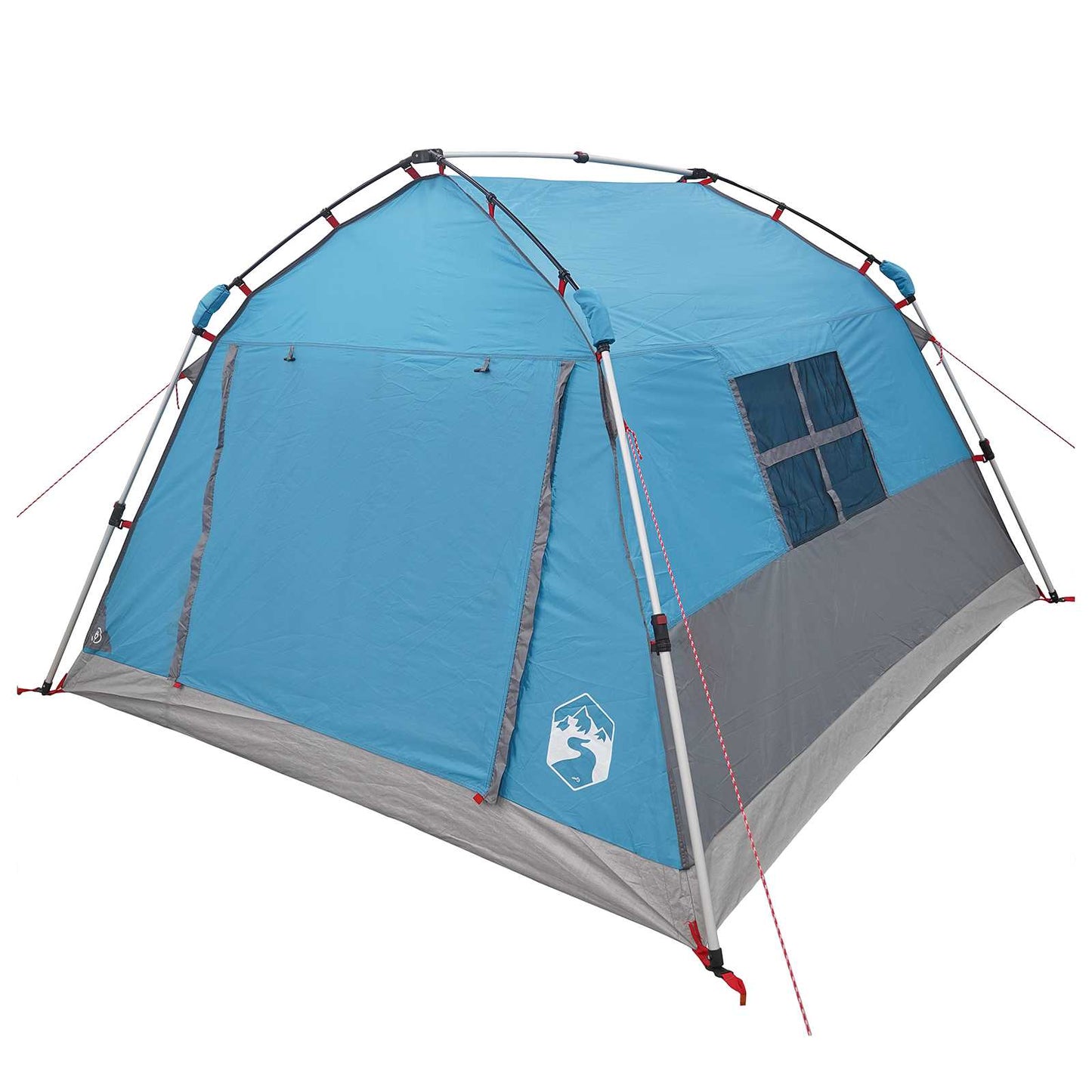 Instant Tent Water-resistant 3-persoons Blauw