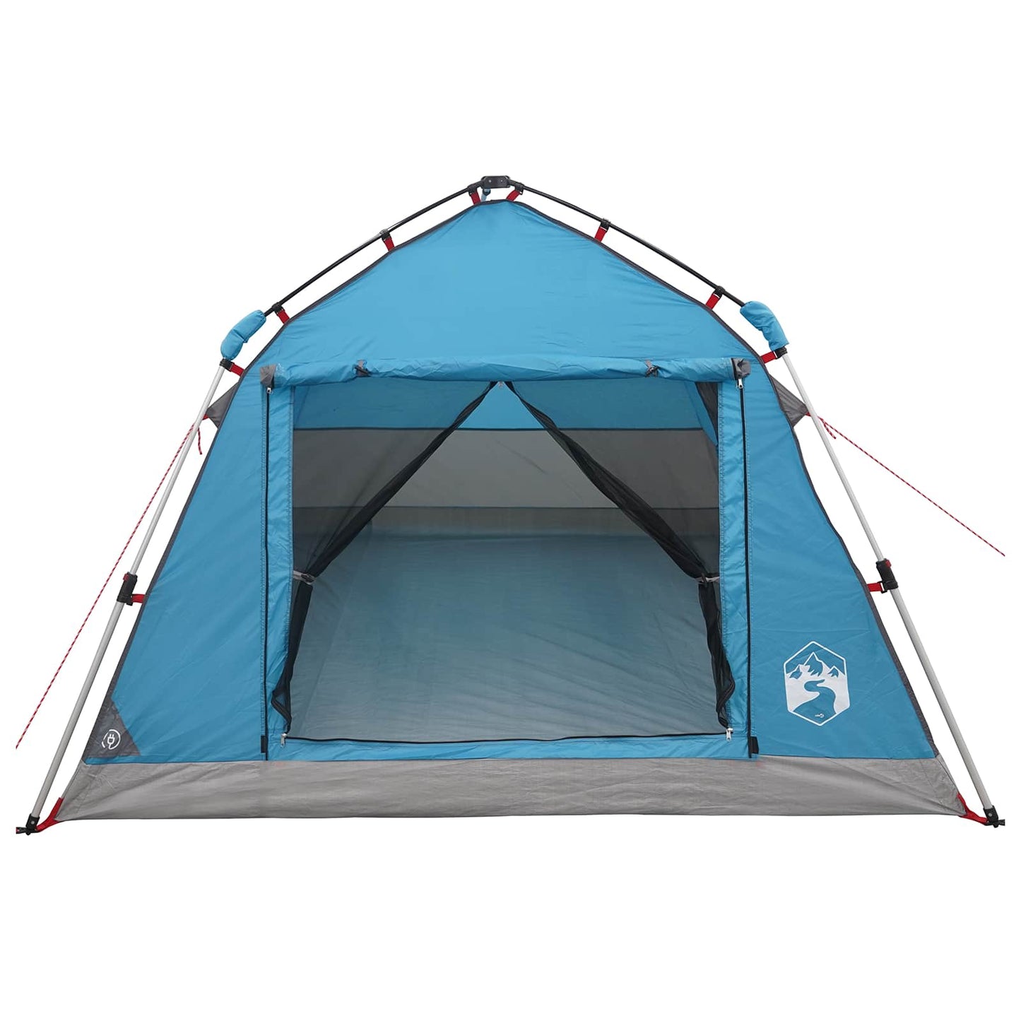 Instant Tent Water-resistant 3-persoons Blauw