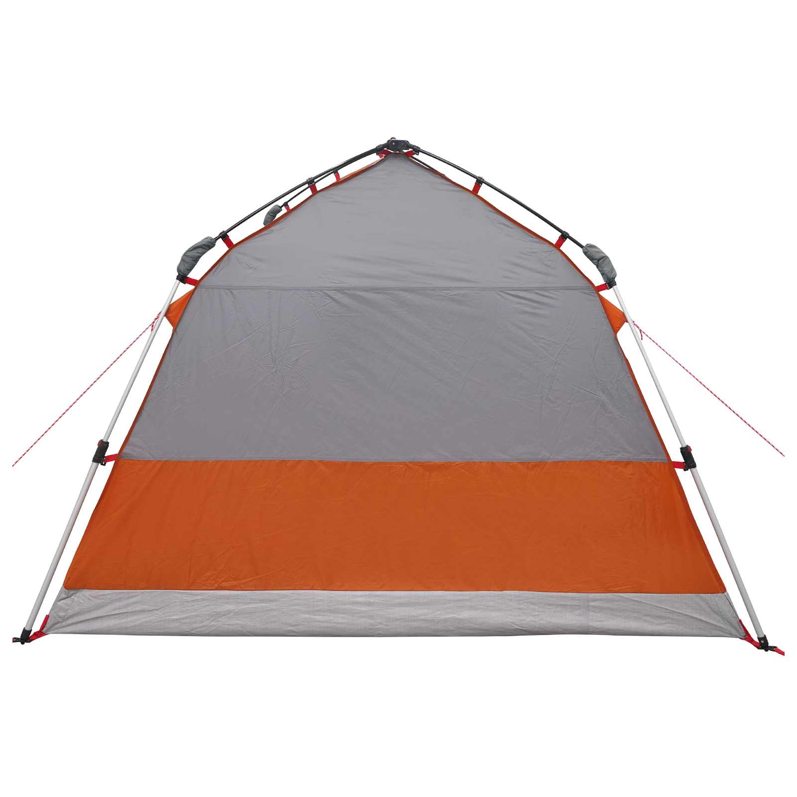 Instant Tent Water-resistant 3-persoons Grijs en Oranje