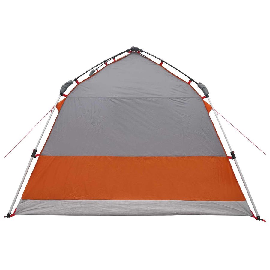 Instant Tent Water-resistant 3-persoons Grijs en Oranje