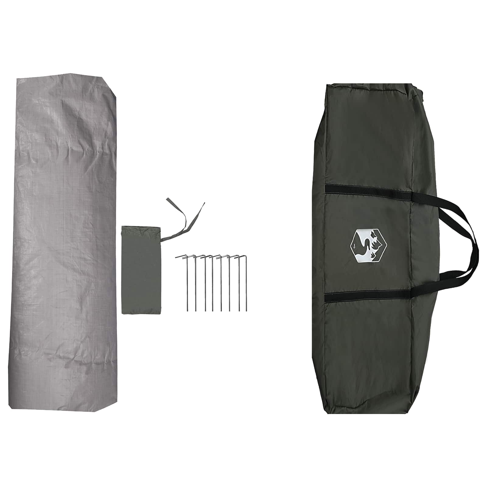 Instant Tent Water-resistant 3-persoons Legergroen