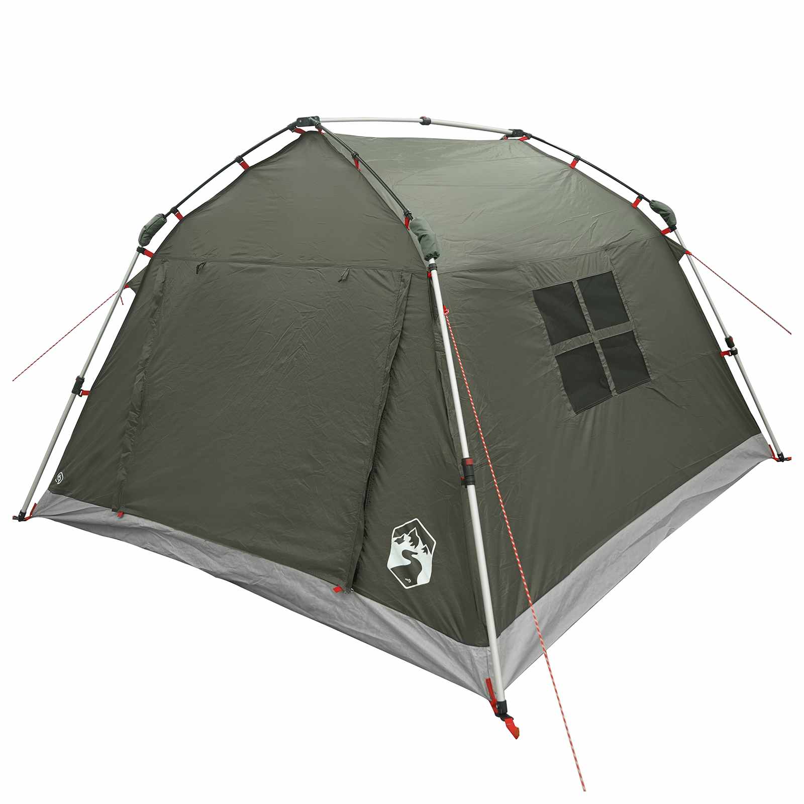 Instant Tent Water-resistant 3-persoons Legergroen
