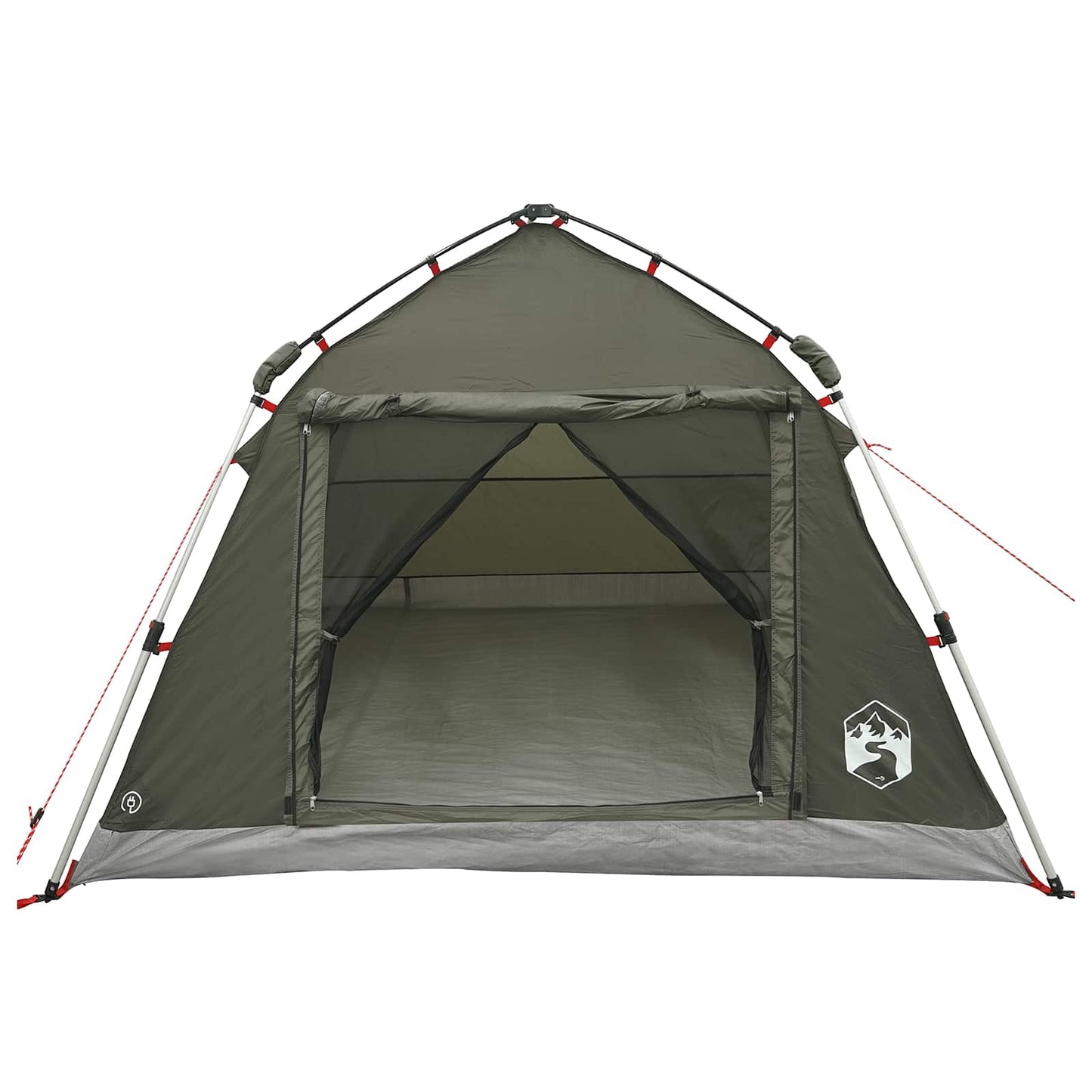Instant Tent Water-resistant 3-persoons Legergroen