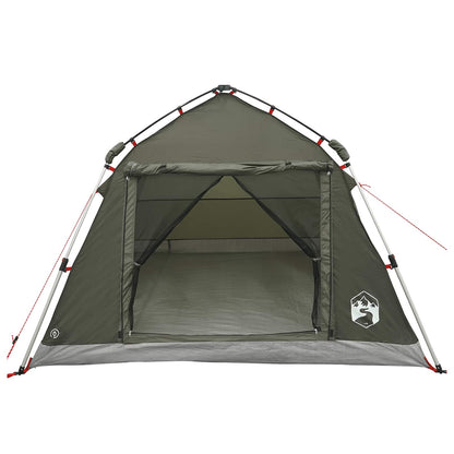 Instant Tent Water-resistant 3-persoons Legergroen