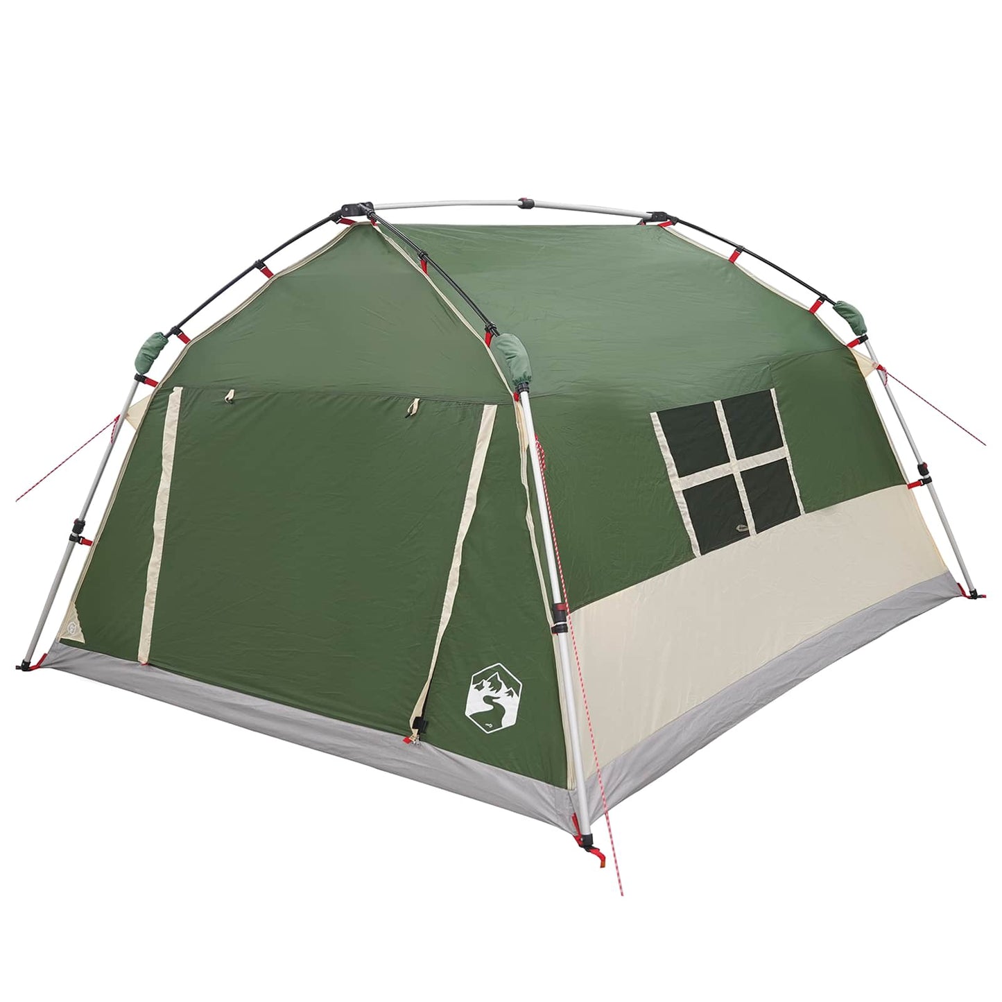 Instant Tent Water-resistant 4-persoons Groen