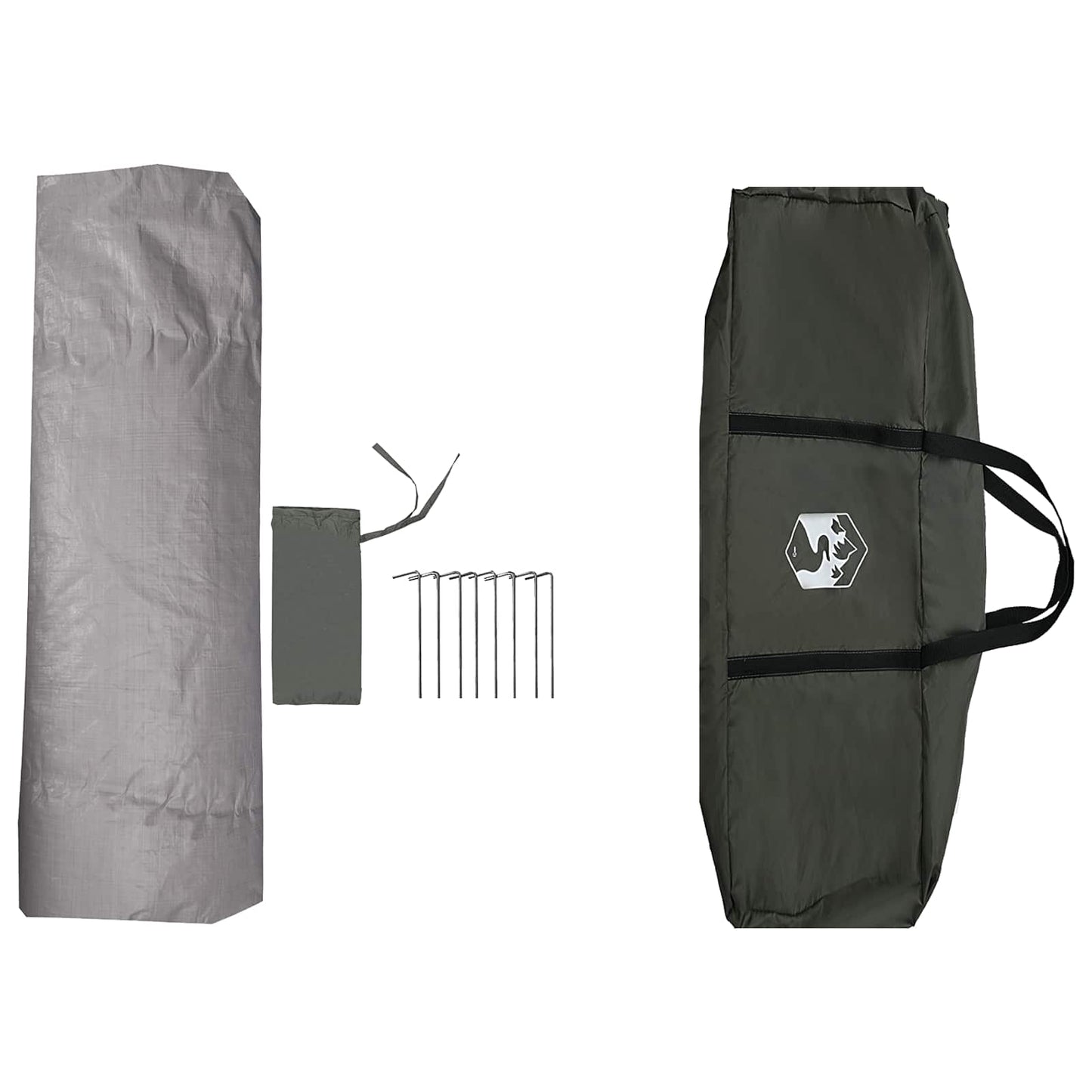 Instant Tent Water-resistant 4-persoons Legergroen