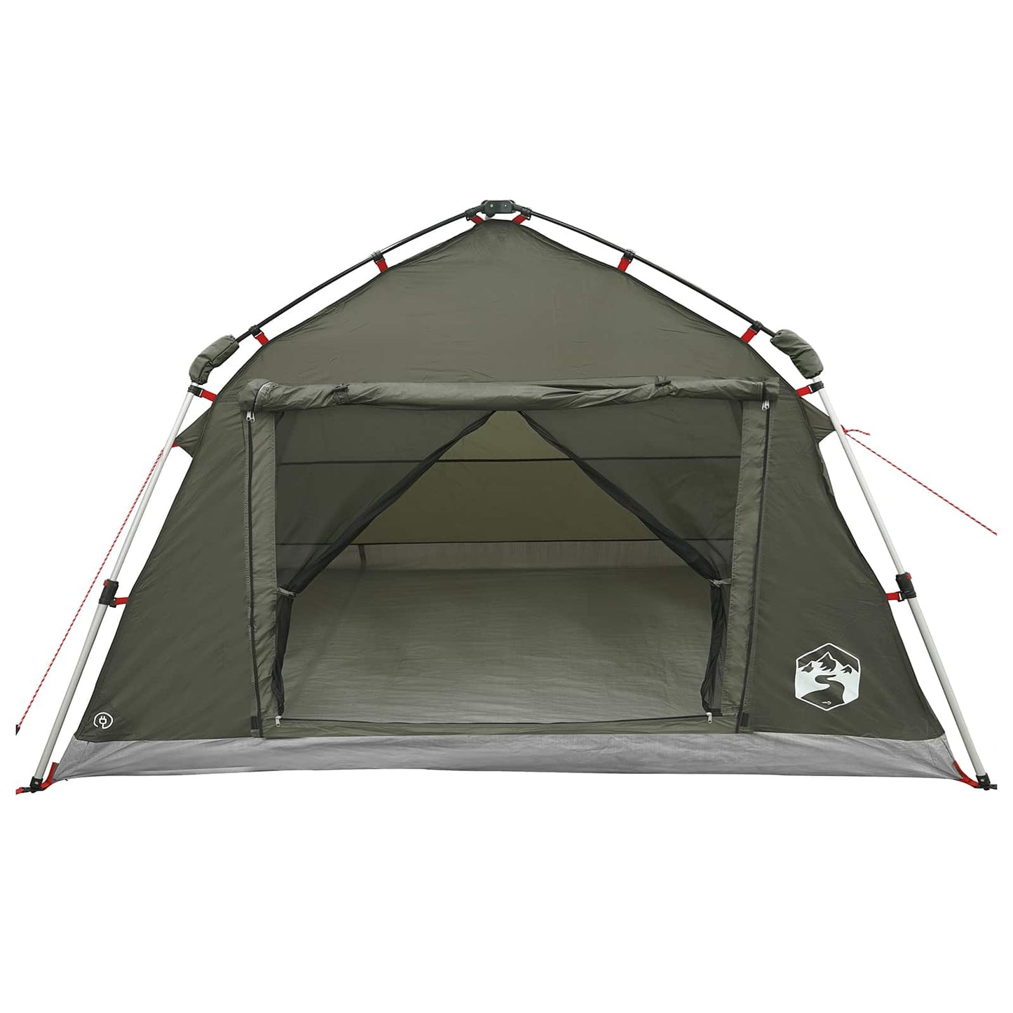 Instant Tent Water-resistant 4-persoons Legergroen