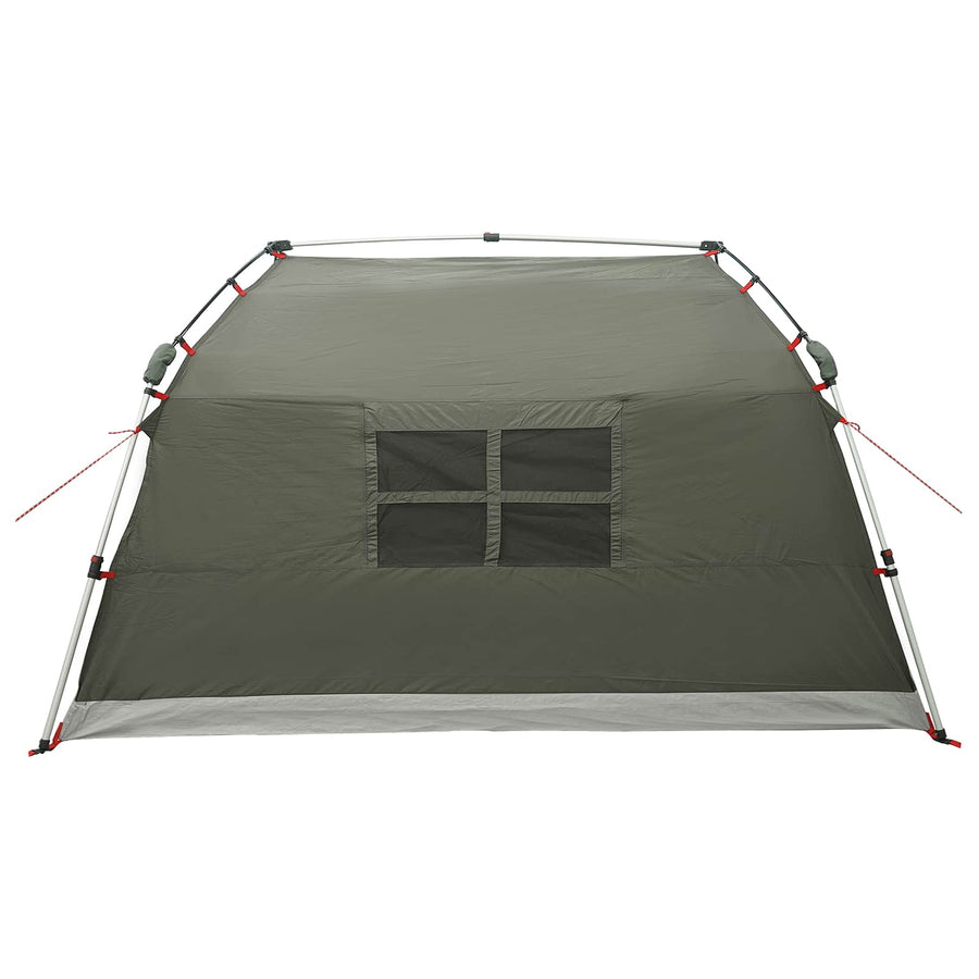 Instant Tent Water-resistant 4-persoons Legergroen