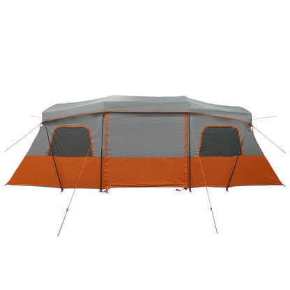 3-persoons Grijs en Oranje 185T Polyester met PU Coating