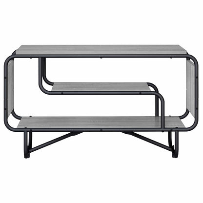 TV-standaard 80 x 36 x 45 cm Grijs Sonoma Bewerkt hout