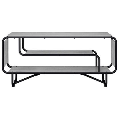 TV-standaard 98 x 36 x 45 cm Grijs Sonoma Bewerkt hout