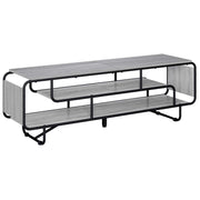 tv-meubel 140x36x45 cm grijs sonoma bewerkt hout