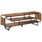 TV-standaard 140x36x45 cm oud hout