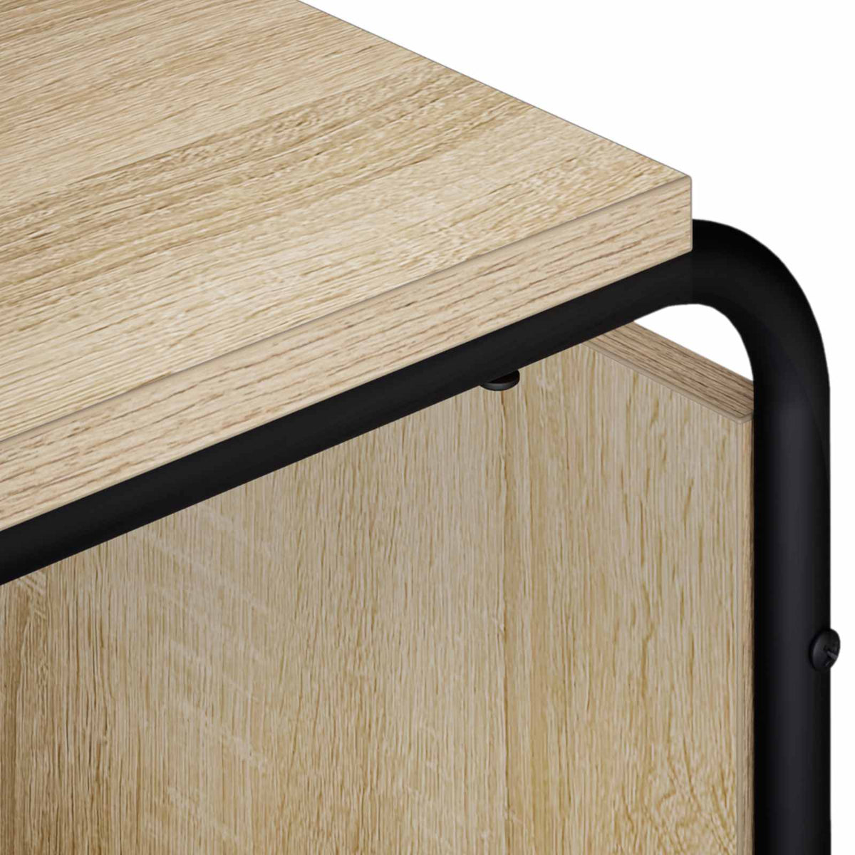 TV-standaard 180 x 36 x 45 cm Sonoma Eiken Bewerkt hout
