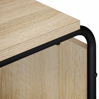 TV-standaard 180 x 36 x 45 cm Sonoma Eiken Bewerkt hout