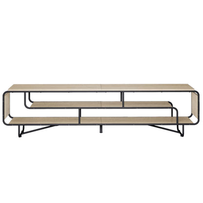 TV-standaard 180 x 36 x 45 cm Sonoma Eiken Bewerkt hout
