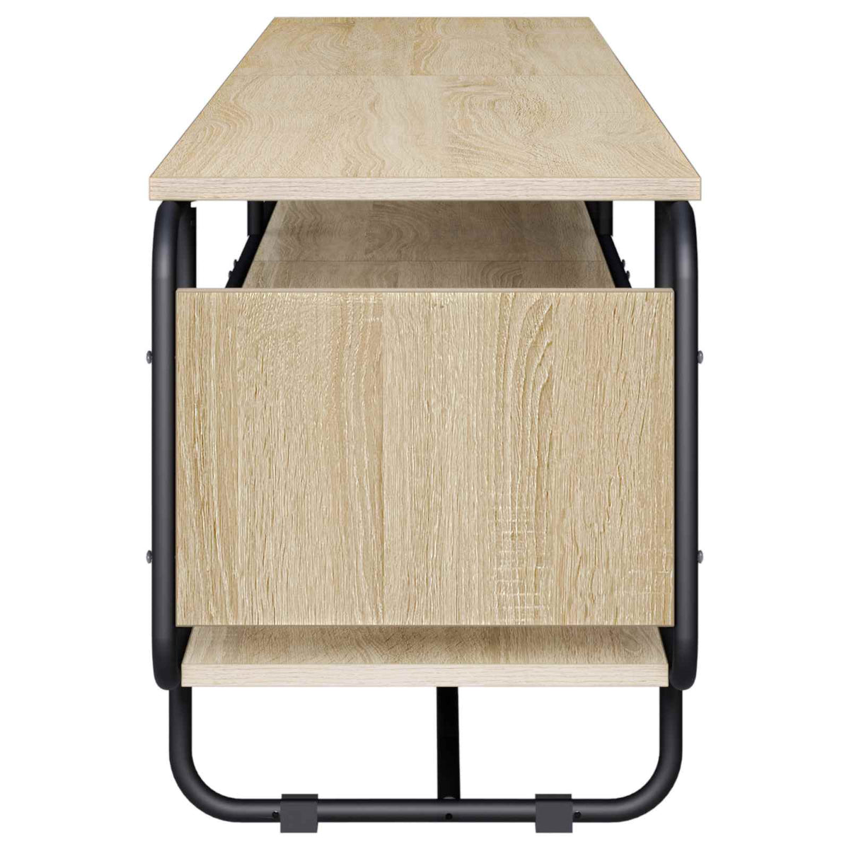 TV-standaard 180 x 36 x 45 cm Sonoma Eiken Bewerkt hout