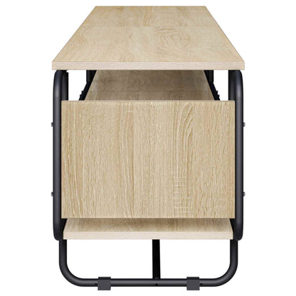 TV-standaard 180 x 36 x 45 cm Sonoma Eiken Bewerkt hout