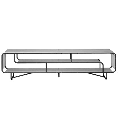 TV-standaard 180 x 36 x 45 cm Grijs Sonoma Bewerkt hout