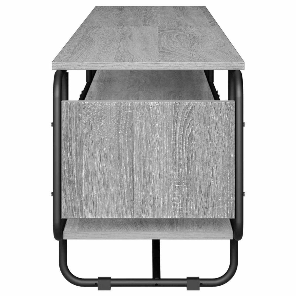 TV-standaard 180 x 36 x 45 cm Grijs Sonoma Bewerkt hout