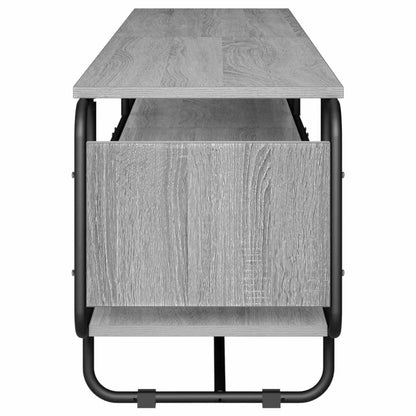 TV-standaard 180 x 36 x 45 cm Grijs Sonoma Bewerkt hout
