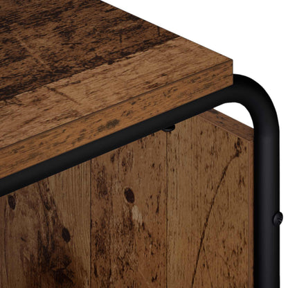 TV-standaard 180 x 36 x 45 cm Oud hout Bewerkt hout