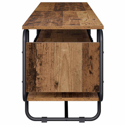 TV-standaard 180 x 36 x 45 cm Oud hout Bewerkt hout