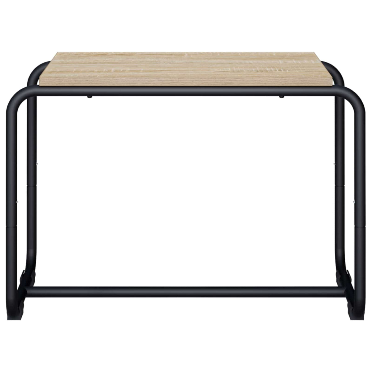 TV-standaard 60 x 35,5 x 42 cm Sonoma Eiken Bewerkt hout