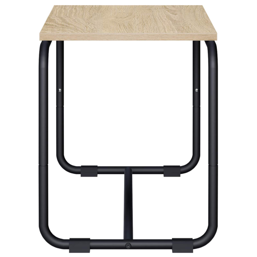 TV-standaard 60 x 35,5 x 42 cm Sonoma Eiken Bewerkt hout