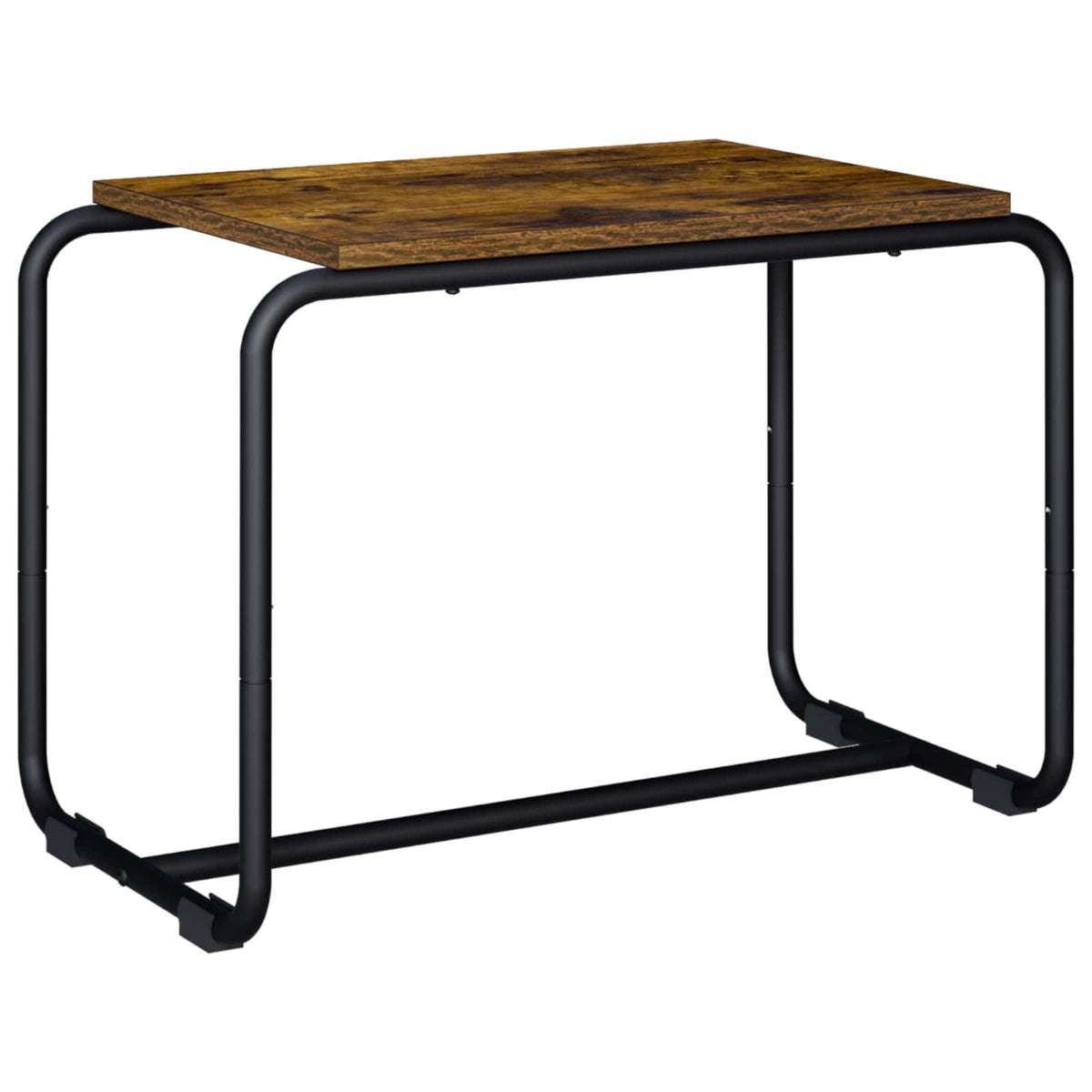 TV-standaard 60 x 35,5 x 42 cm Gerookt eiken Bewerkt hout