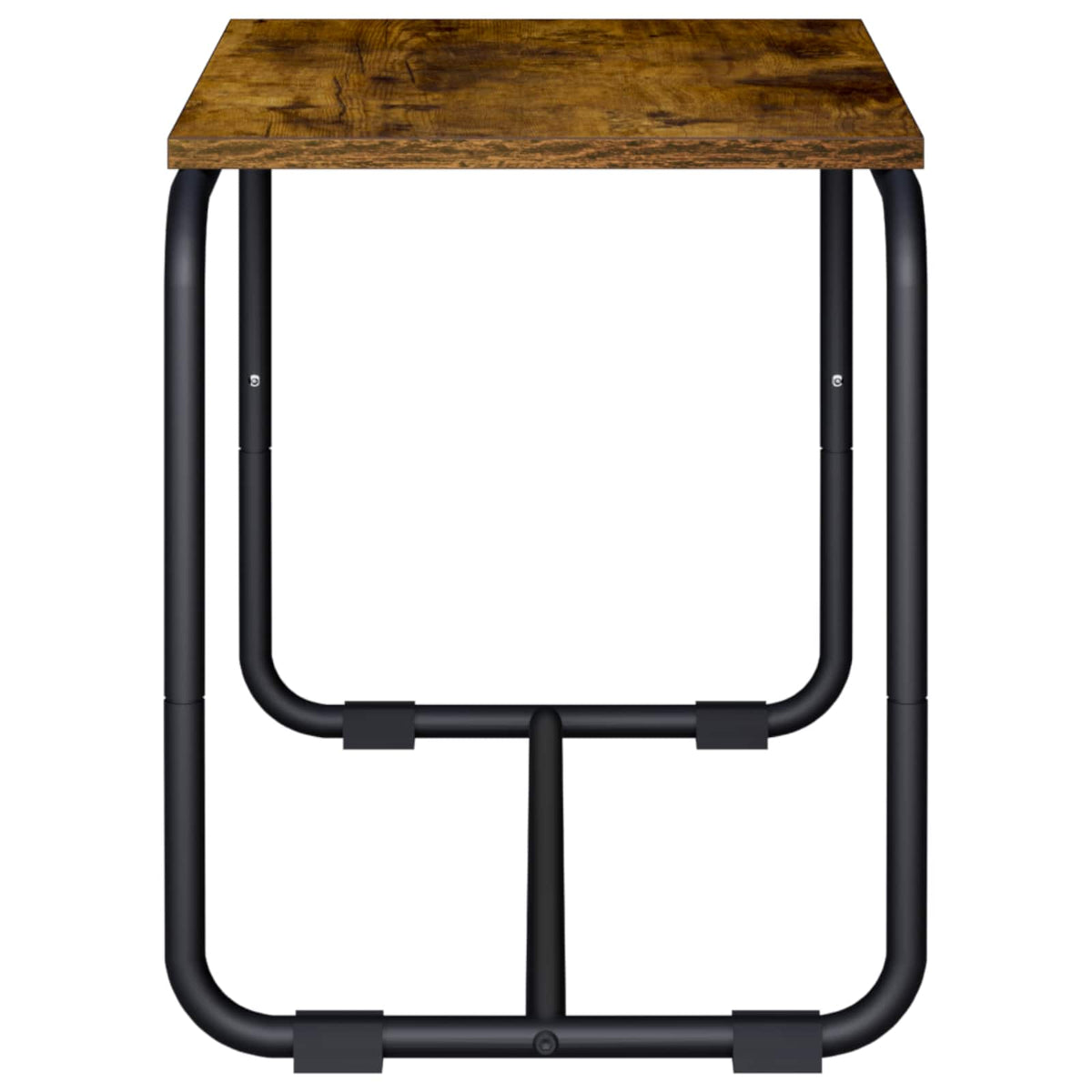 TV-standaard 60 x 35,5 x 42 cm Gerookt eiken Bewerkt hout