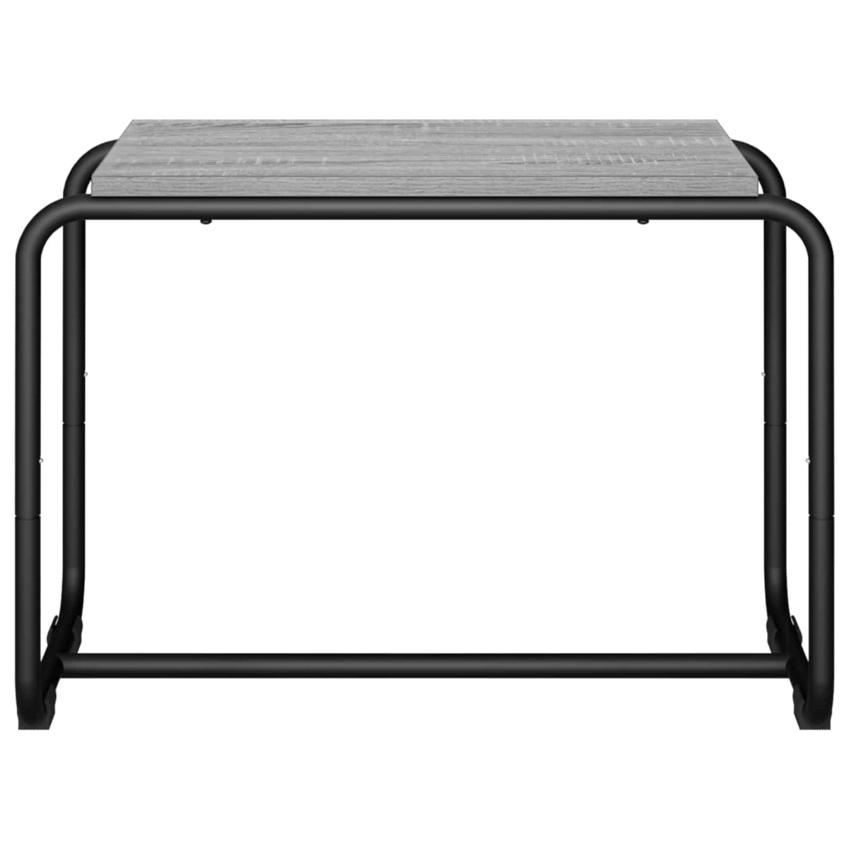 TV-standaard 60 x 35,5 x 42 cm Grijs Sonoma Bewerkt hout
