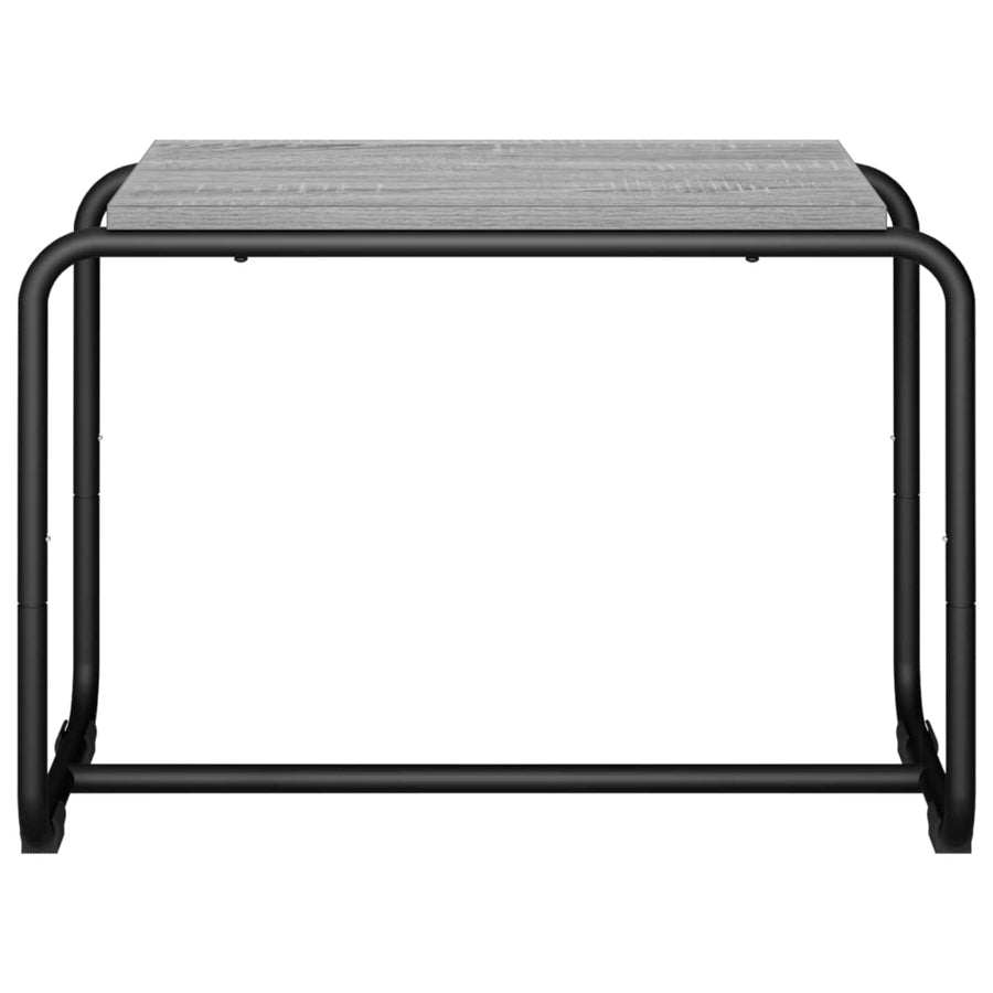 TV-standaard 60 x 35,5 x 42 cm Grijs Sonoma Bewerkt hout