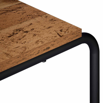 TV-standaard 60 x 35,5 x 42 cm Oud hout Bewerkt hout