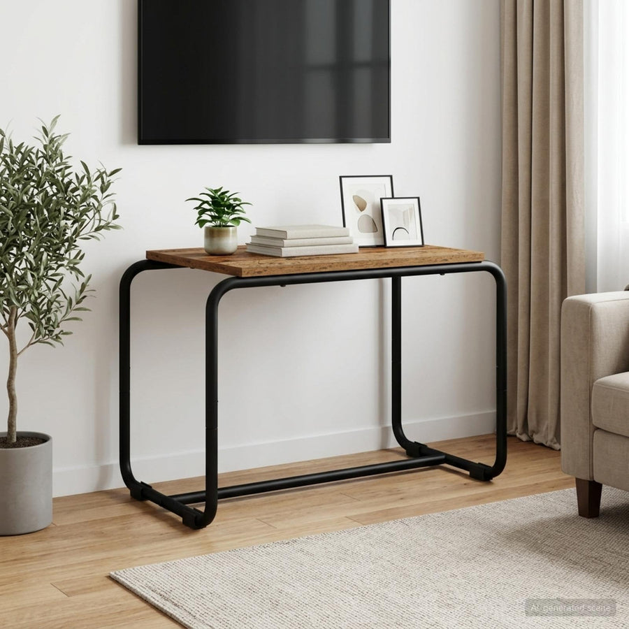 TV-standaard 60 x 35,5 x 42 cm Oud hout Bewerkt hout